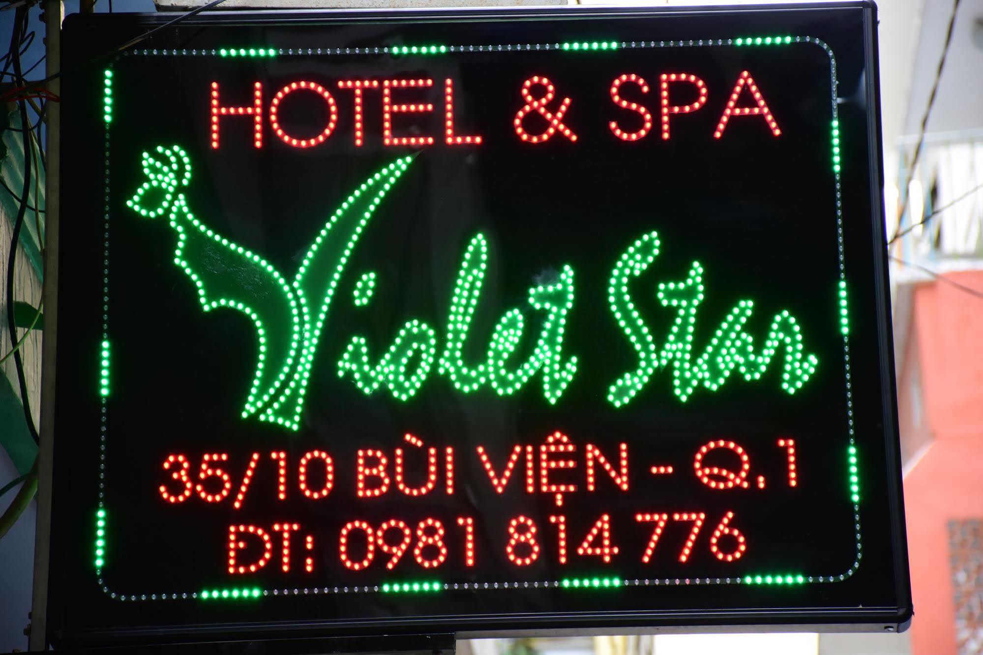 Violet Star Hotel And Spa Ho Şi Min Exterior foto
